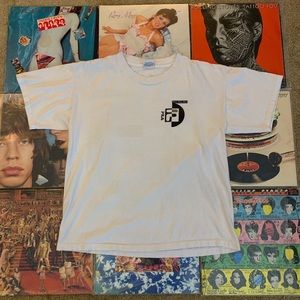 Vintage 90s Fila large back print single stitch t shirt